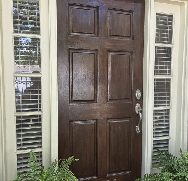 From Weathered to Wonderful: Restoring Our Doors for Under $20